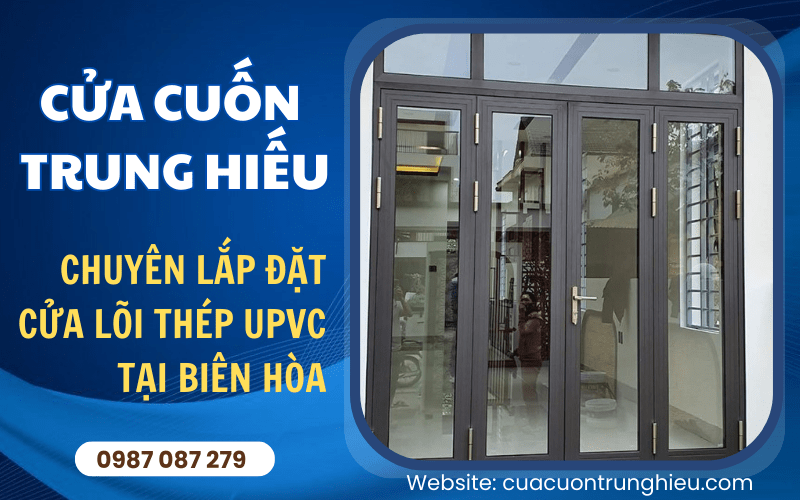 Cửa lõi thép uPVC
