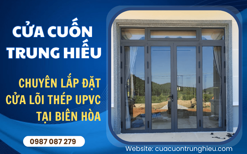 Cửa lõi thép uPVC