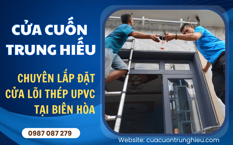 Cửa lõi thép uPVC